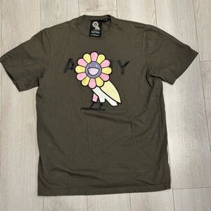 Murakami x OVO green T-Shirt